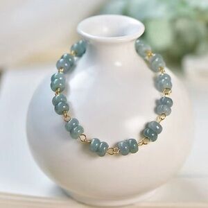 COPY - Natural bluewater kind of jadeite bracelet